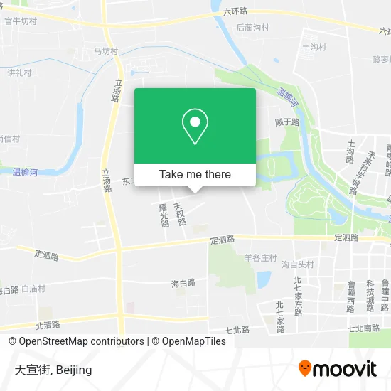 天宣街 map