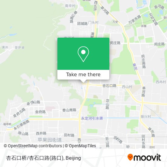 杏石口桥/杏石口路(路口) map