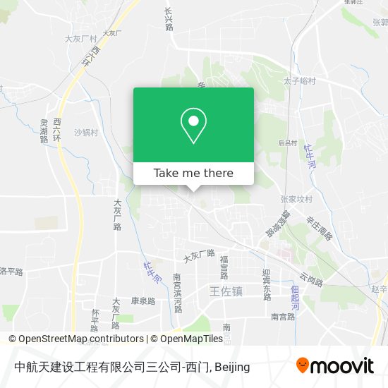 中航天建设工程有限公司三公司-西门 map