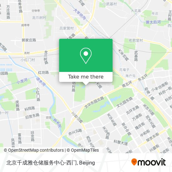 北京千成雅仓储服务中心-西门 map