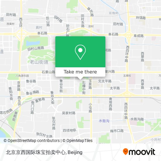 北京京西国际珠宝拍卖中心 map
