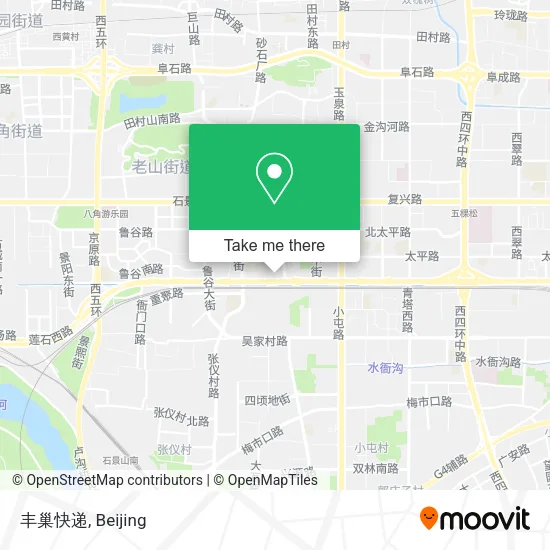 丰巢快递 map
