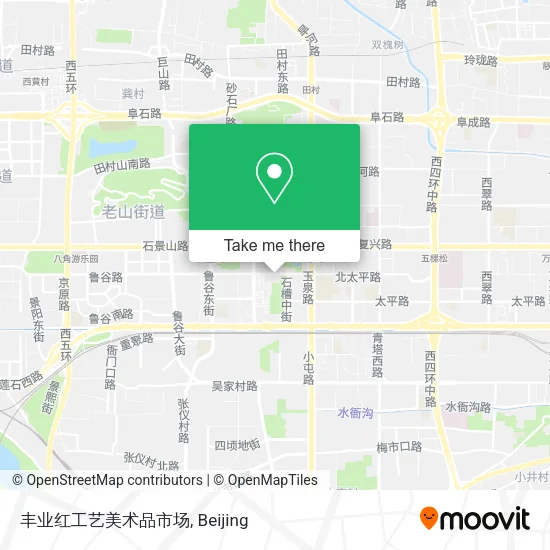 丰业红工艺美术品市场 map