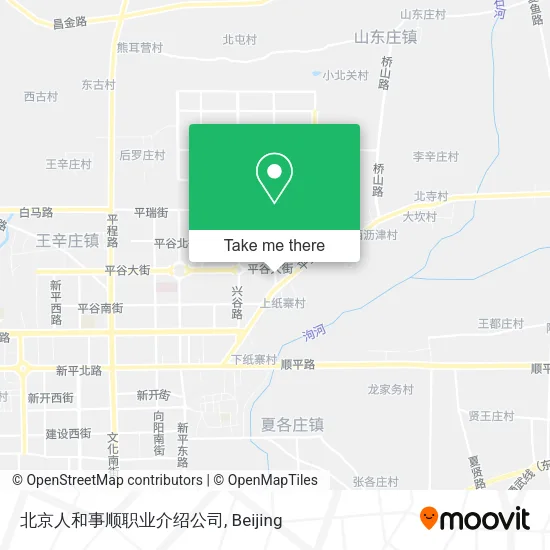 北京人和事顺职业介绍公司 map