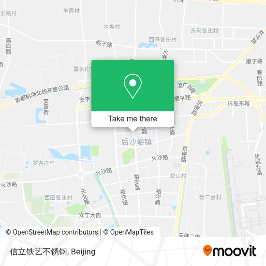 信立铁艺不锈钢 map