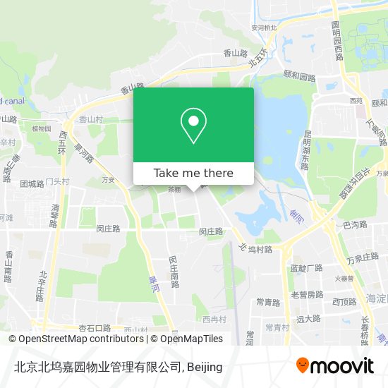 北京北坞嘉园物业管理有限公司 map