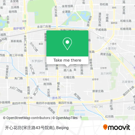 开心花坊(宋庄路43号院南) map