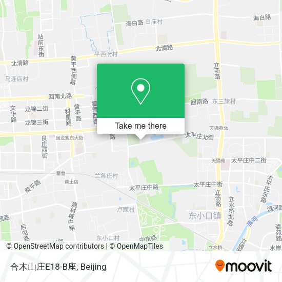 合木山庄E18-B座 map