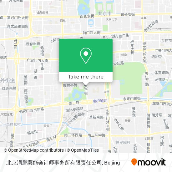 北京润鹏冀能会计师事务所有限责任公司 map
