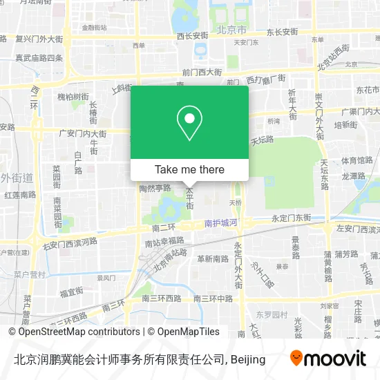 北京润鹏冀能会计师事务所有限责任公司 map