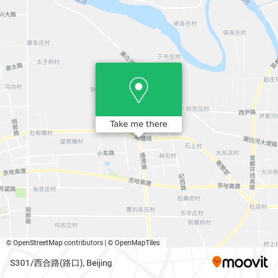 S301/西合路(路口) map