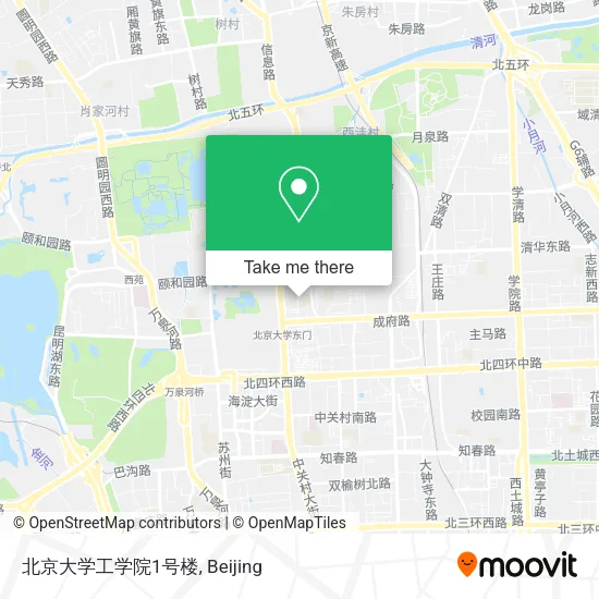 北京大学工学院1号楼 map