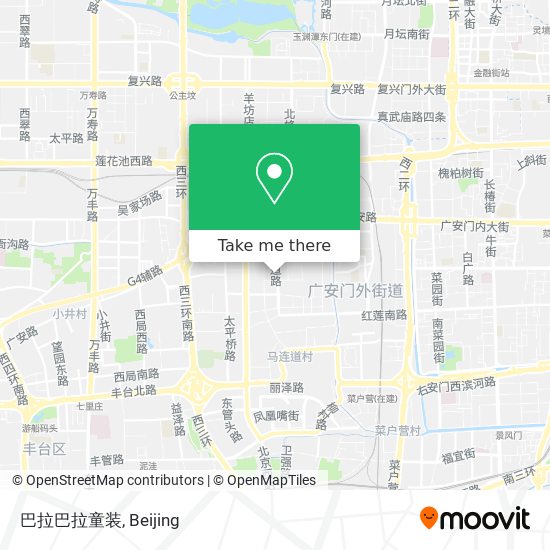 巴拉巴拉童装 map