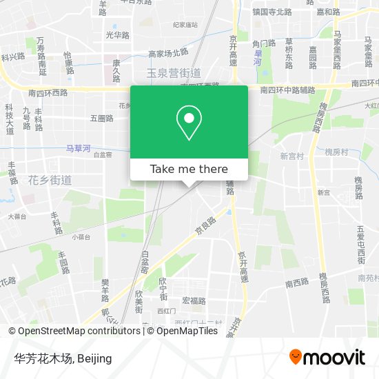 华芳花木场 map
