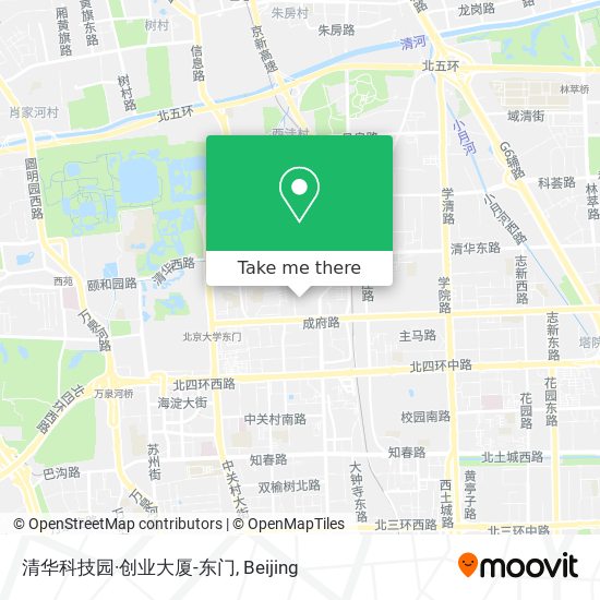 清华科技园·创业大厦-东门 map