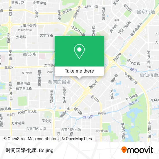 时间国际-北座 map