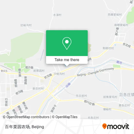 百年栗园农场 map