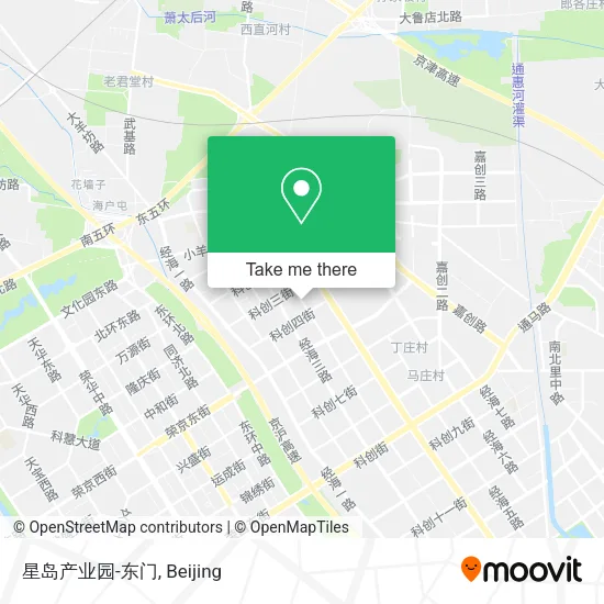 星岛产业园-东门 map