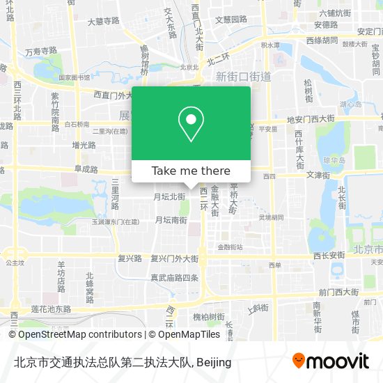 北京市交通执法总队第二执法大队 map