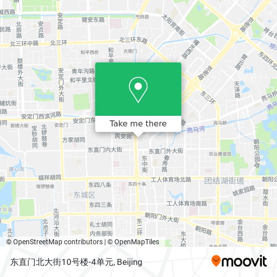东直门北大街10号楼-4单元 map