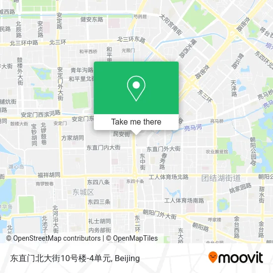东直门北大街10号楼-4单元 map