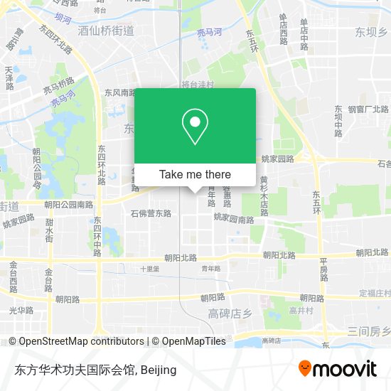 东方华术功夫国际会馆 map