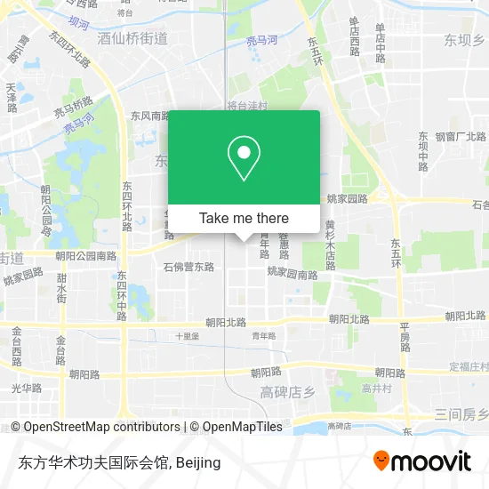 东方华术功夫国际会馆 map