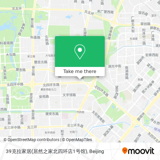 39克拉家居(居然之家北四环店1号馆) map