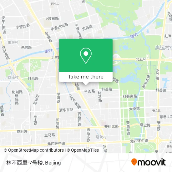 林萃西里-7号楼 map