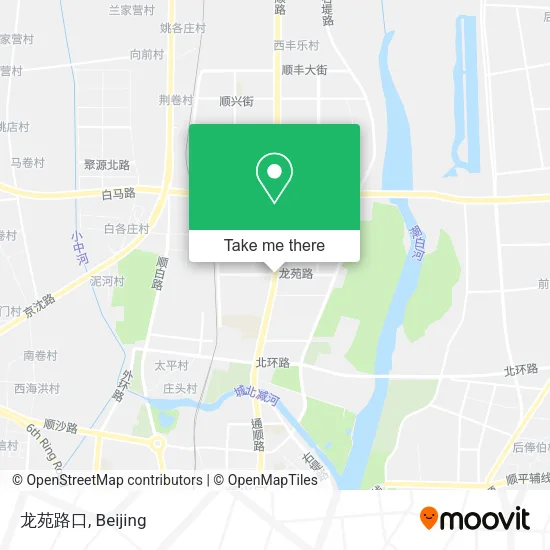 龙苑路口 map