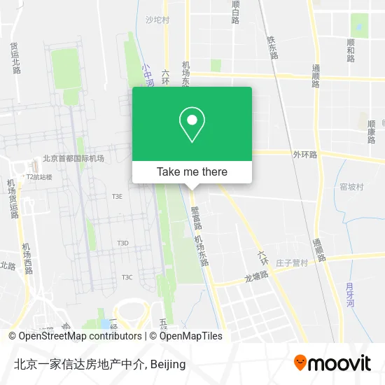 北京一家信达房地产中介 map