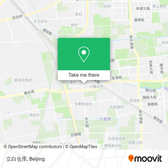 立白仓库 map