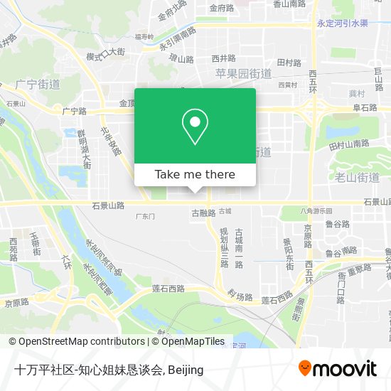 十万平社区-知心姐妹恳谈会 map