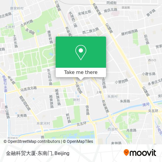 金融科贸大厦-东南门 map