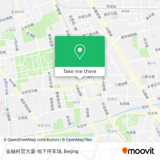金融科贸大厦-地下停车场 map