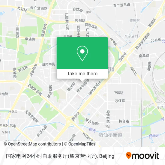国家电网24小时自助服务厅(望京营业所) map