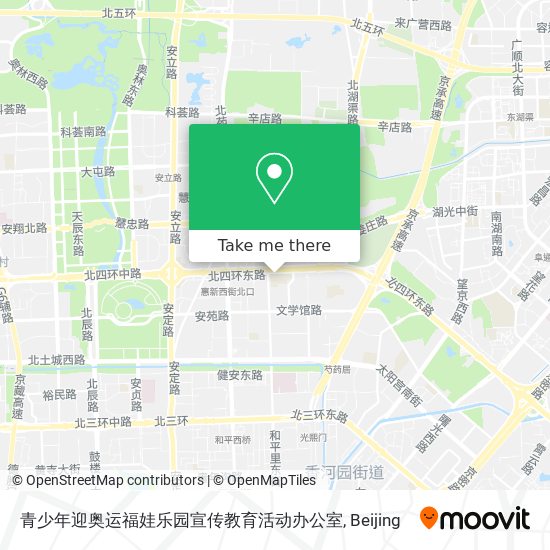 青少年迎奥运福娃乐园宣传教育活动办公室 map