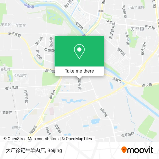 大厂徐记牛羊肉店 map