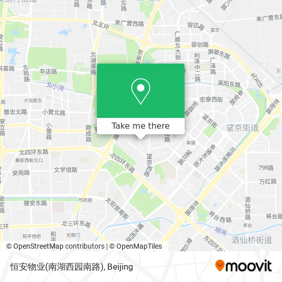 恒安物业(南湖西园南路) map