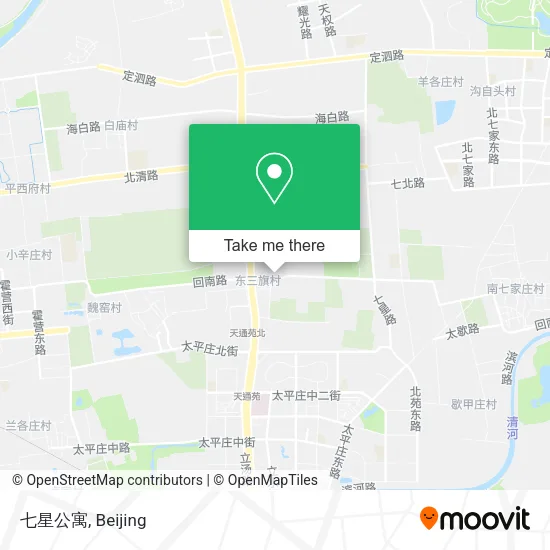 七星公寓 map