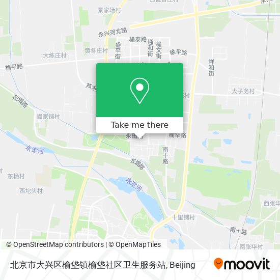 北京市大兴区榆垡镇榆垡社区卫生服务站 map