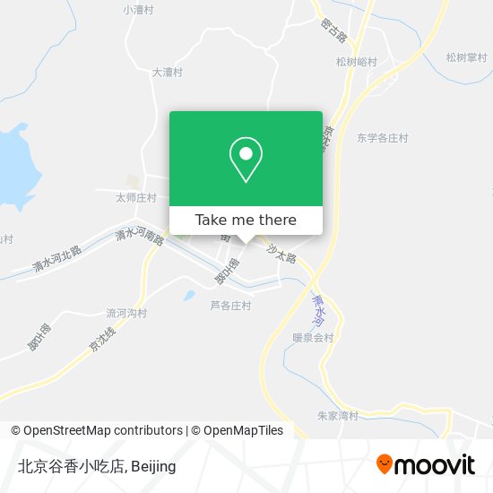 北京谷香小吃店 map