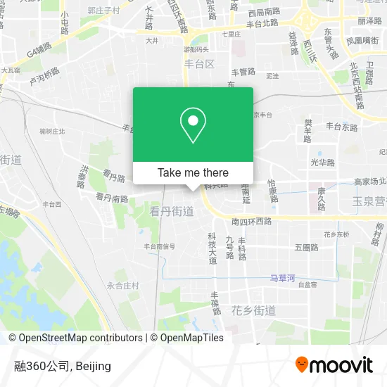 融360公司 map