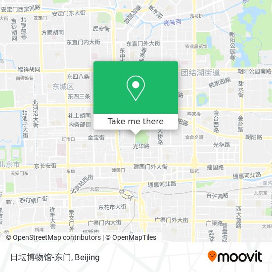 日坛博物馆-东门 map