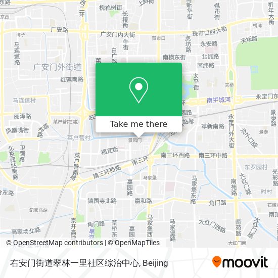 右安门街道翠林一里社区综治中心 map