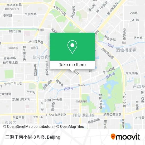 三源里南小街-3号楼 map