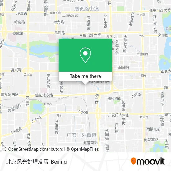 北京风光好理发店 map