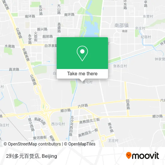 2到多元百货店 map