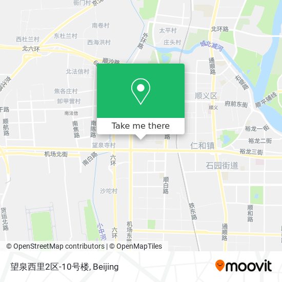 望泉西里2区-10号楼 map