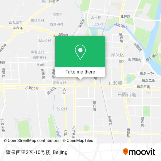 望泉西里2区-10号楼 map